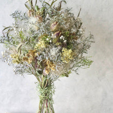 画像をギャラリービューアに読み込む, スモークツリーとスターチスのブーケ イエロー ドライフラワー 40cmサイズ