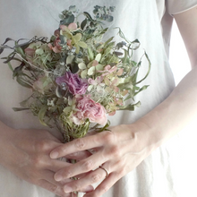 画像をギャラリービューアに読み込む, ピンクカラーのブーケ 長さ30cm