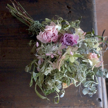 画像をギャラリービューアに読み込む, ピンクカラーのブーケ 長さ30cm