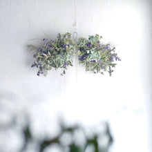 画像をギャラリービューアに読み込む, 横長スワッグ L|hydrangea(紫陽花)