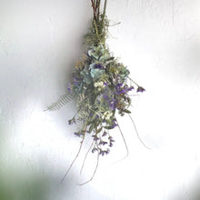 画像をギャラリービューアに読み込む, アジサイのスワッグ 紫陽花 ドライフラワー 長さ32cm