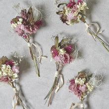 画像をギャラリービューアに読み込む, 【プチギフトにも】 ピンクカラーのミニブーケ