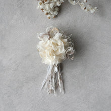 画像をギャラリービューアに読み込む, コサージュ アジサイ