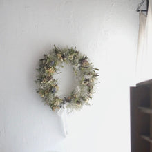 画像をギャラリービューアに読み込む, スモークツリーの大きなリース 直径35cm