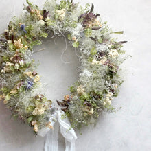 画像をギャラリービューアに読み込む, スモークツリーの大きなリース 直径35cm