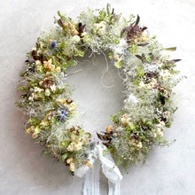画像をギャラリービューアに読み込む, スモークツリーの大きなリース 直径35cm