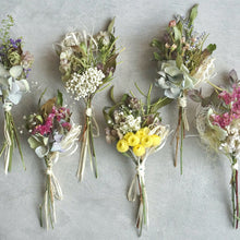 画像をギャラリービューアに読み込む, 【プチギフトにも】 ナチュラルカラーのミニブーケ