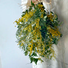 画像をギャラリービューアに読み込む, ミモザのスワッグ 45cm