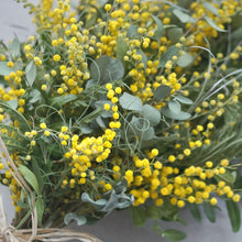 画像をギャラリービューアに読み込む, ミモザのスワッグ 45cm