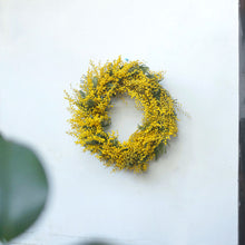 画像をギャラリービューアに読み込む, ミモザのリースLサイズ 直径35cm