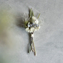 画像をギャラリービューアに読み込む, 【プチギフトにも】 白い草花のミニブーケ