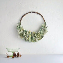 画像をギャラリービューアに読み込む, ハーフリース 直径 約23cm｜hydrangea（紫陽花）
