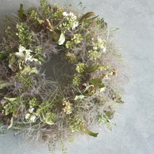 画像をギャラリービューアに読み込む, スモークツリーのリース 直径23cm
